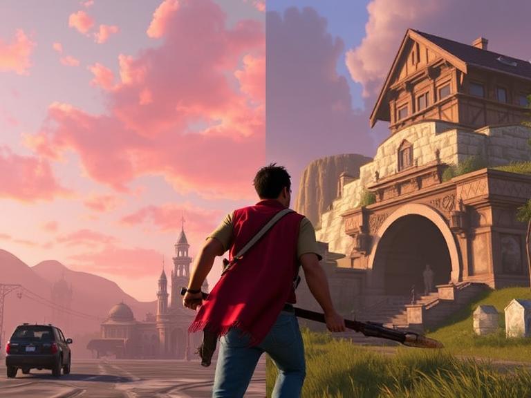 Realism vs. Stylization in Modern Game Graphics